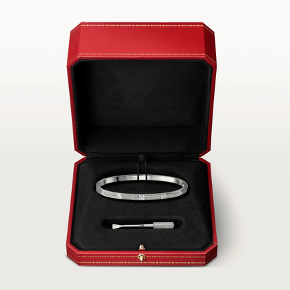 [Camiery] LOVE BRACELET 3.65MM DIAMOND-PAVED