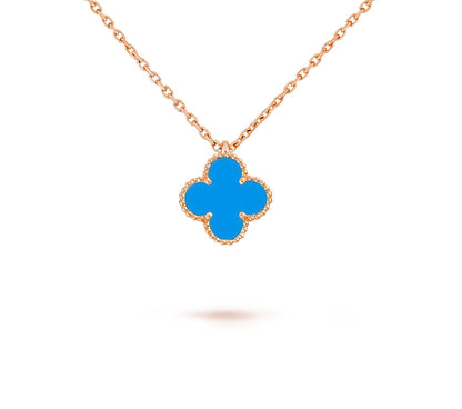 [Camiery]CLOVER MINI 9.5MM CARNELIANS NECKLACE COLLECTION