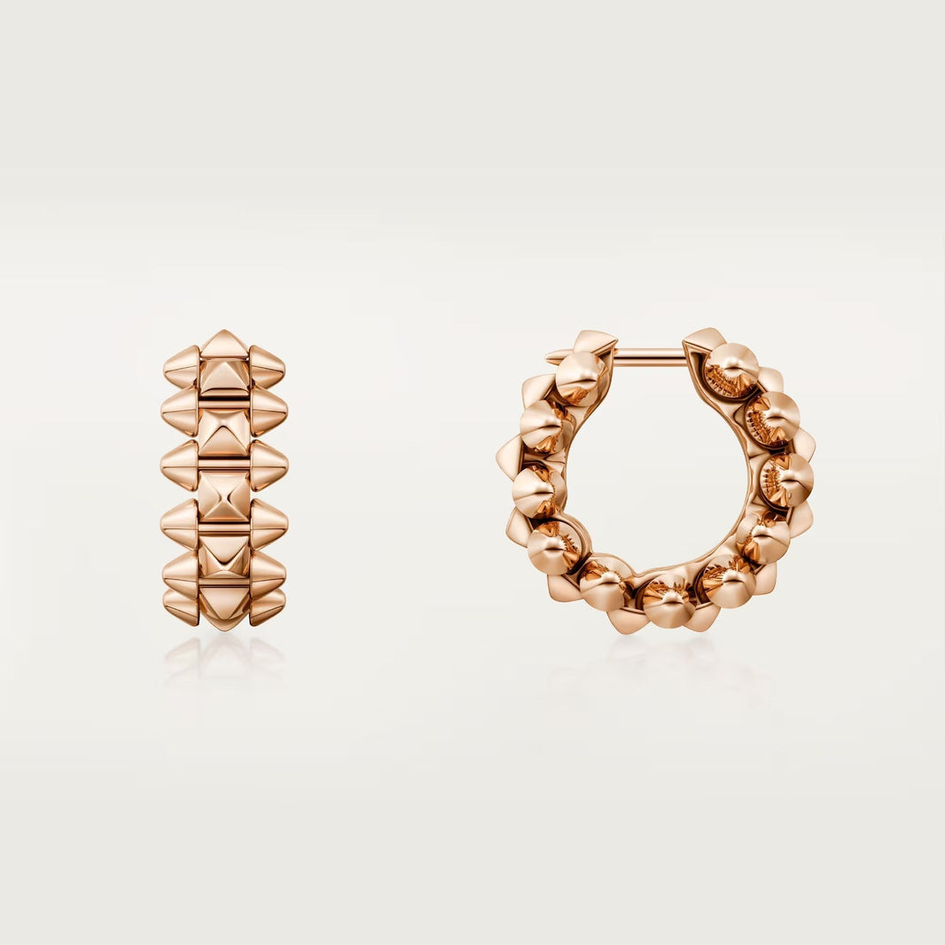 [Camiery] CLASH MINI HOOP EARRINGS