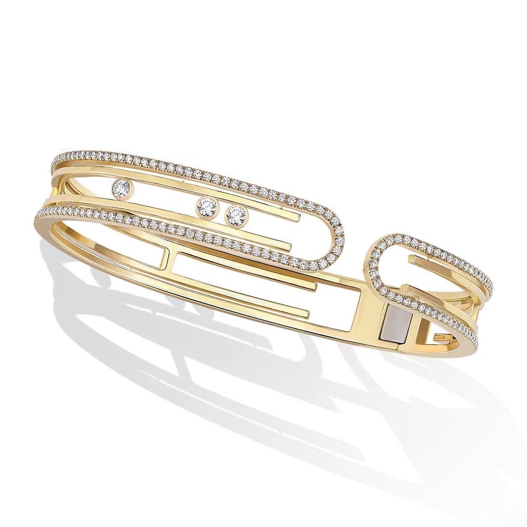 [Camiery]MOVE 10TH PAVED DIAMOND BRACELET