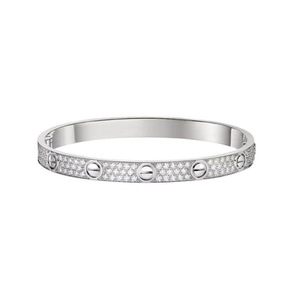 [Camiery] LOVE BRACELET 6.1MM DIAMOND-PAVED