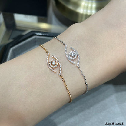 [Camiery]Lucky Eye Pave-Set Diamond Bracelet