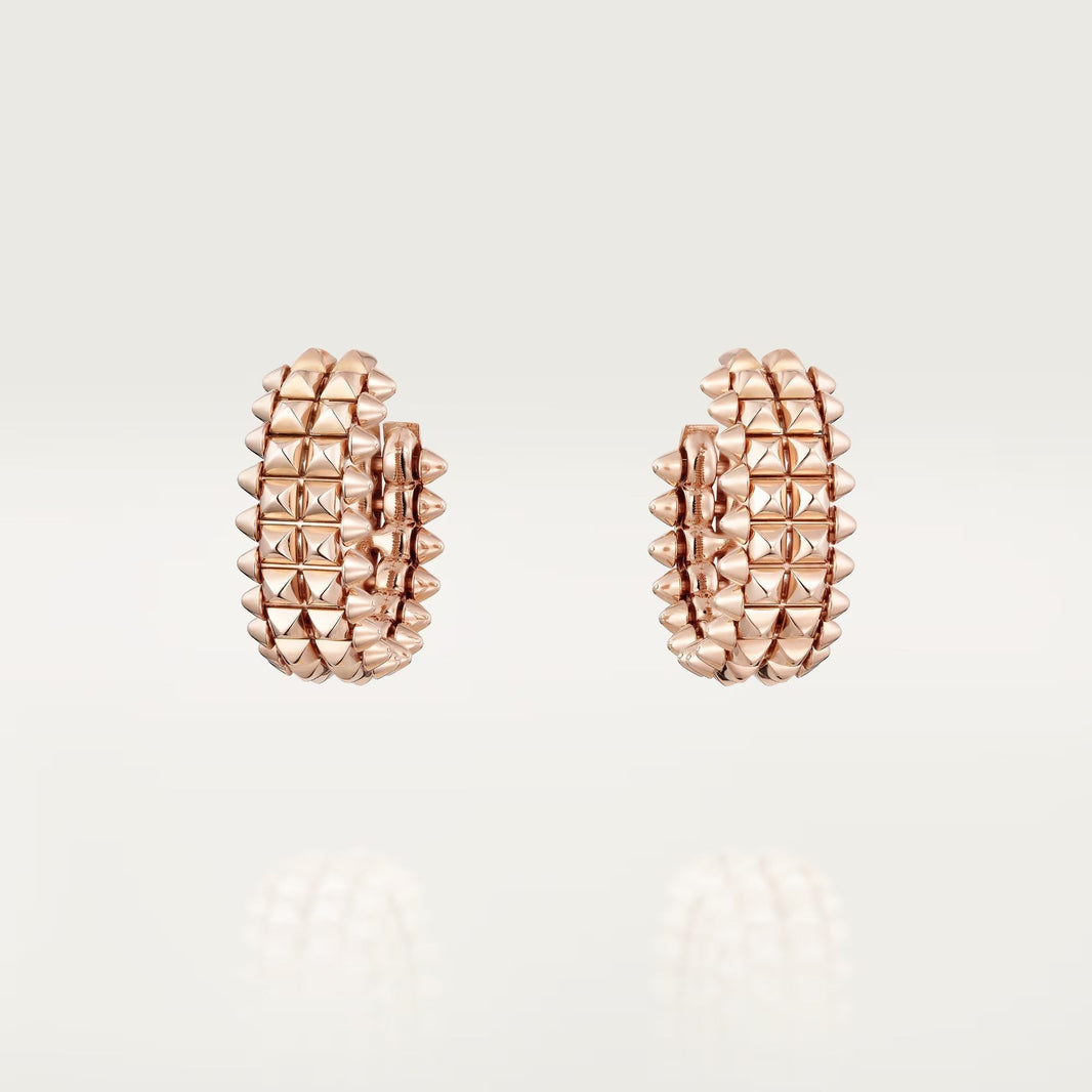 [Camiery] CLASH 9.2MM DOUBLE ROW EARRINGS