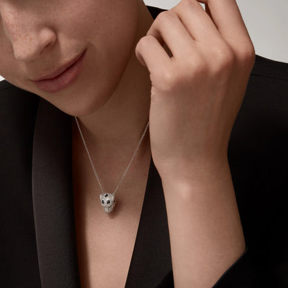 [Camiery] PANTHERE FULL DIAMOND NECKLACE