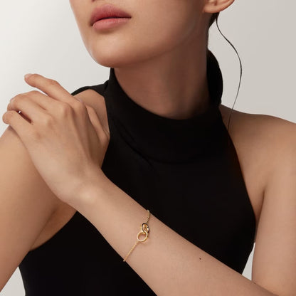 [Camiery] LOVE BRACELET DOUBLE RING