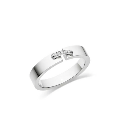 [Camiery]ALLIANCE LIENS VIDENCE DIAMOND 4MM RING