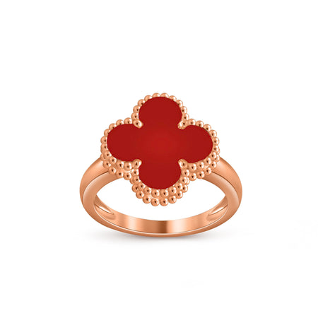 [Camiery]CLOVER RING ROSE GOLD COLLECTION