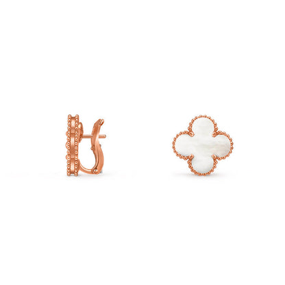 [Camiery]CLOVER 15MM MOP EARRINGS COLLECTION