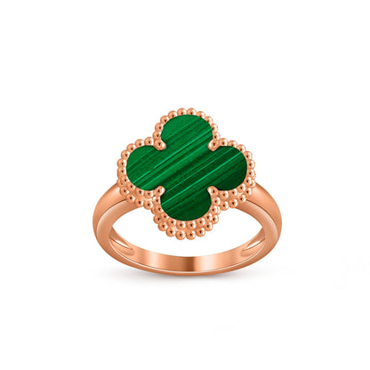 [Camiery]CLOVER RING ROSE GOLD COLLECTION