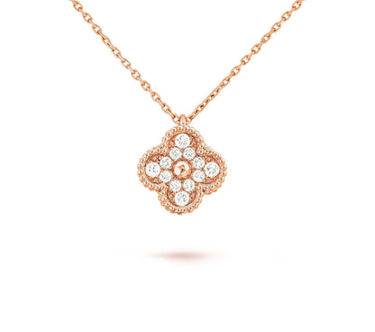 [Camiery]CLOVER MINI 9.5MM CARNELIANS NECKLACE COLLECTION