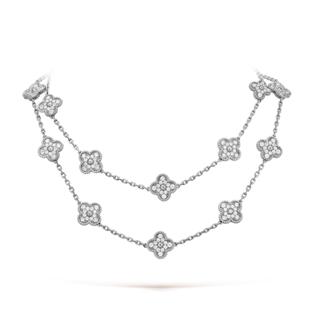 [Camiery]CLOVER 20 MOTIFS DIAMOND SILVER