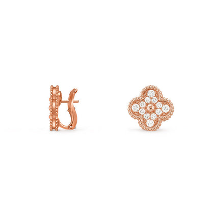 [Camiery]CLOVER 15MM MOP EARRINGS COLLECTION