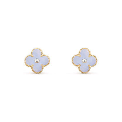 [Camiery]CLOVER  15MM DIAMOND EARRINGS COLLECTION