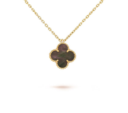 [Camiery]CLOVER MINI 9.5MM CARNELIANS NECKLACE COLLECTION