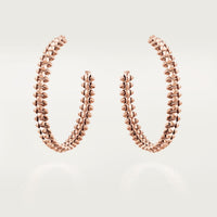 [Camiery] CLASH HOOP LARGE EARRINGS