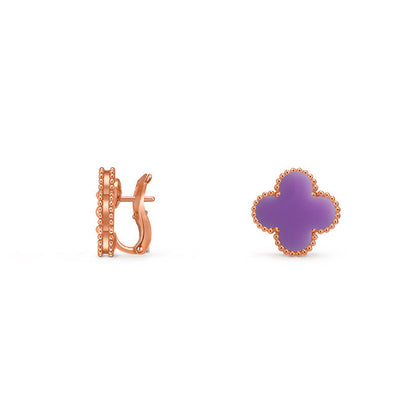 [Camiery]CLOVER 15MM MOP EARRINGS COLLECTION