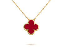 [Camiery]CLOVER 15MM SINGLE FLOWER NECKLACE COLLECTION