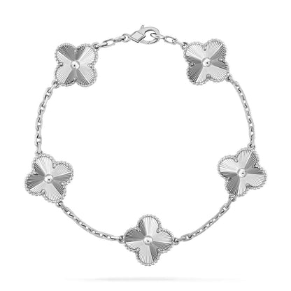 [Camiery] CLOVER 5 MOTIF LASER BRACELET COLLECTION