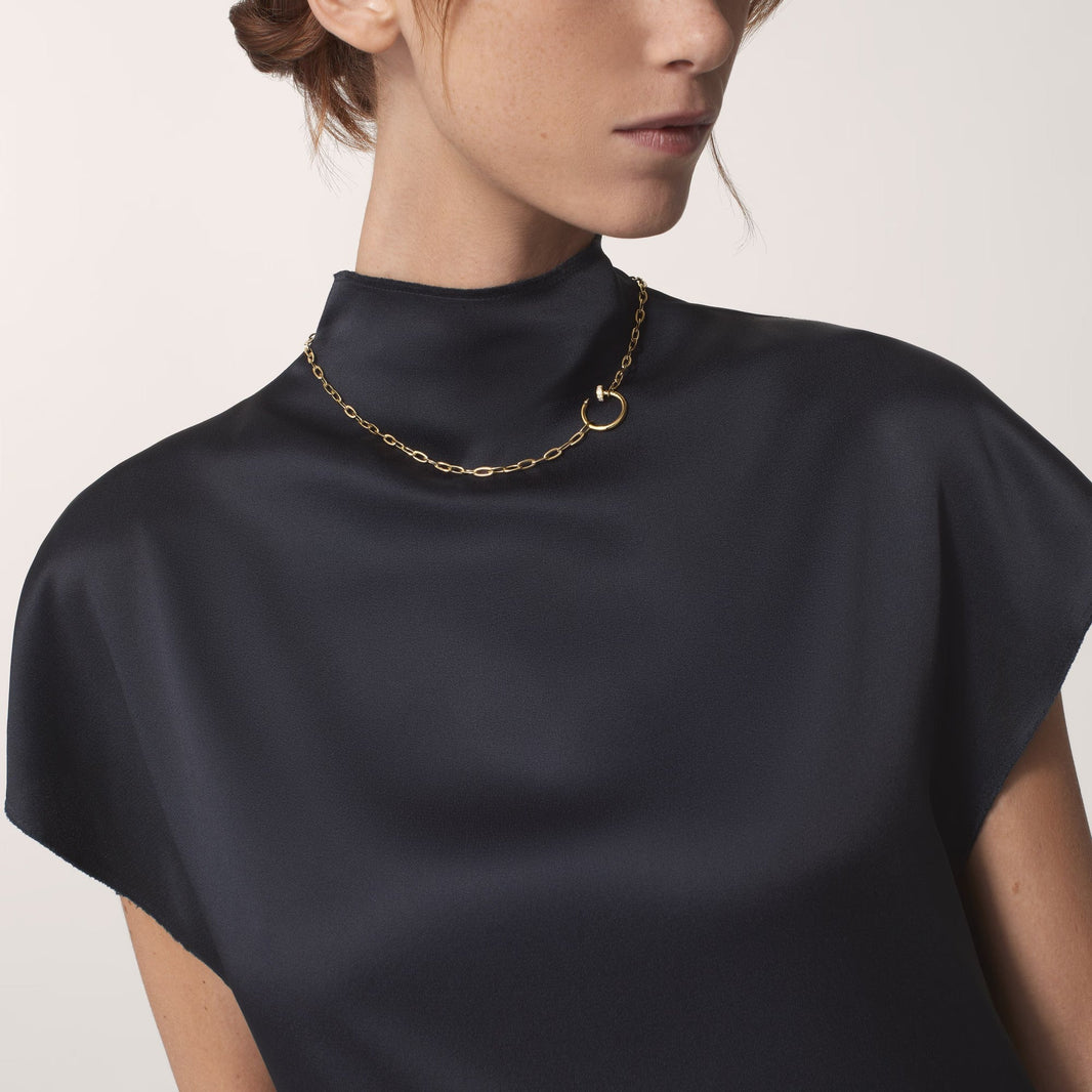 [Camiery] JUSTE NECKLACE FULL DIAMONDS
