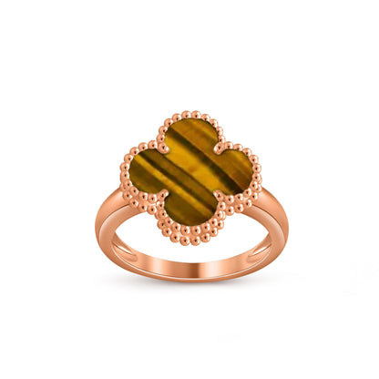 [Camiery]CLOVER RING ROSE GOLD COLLECTION