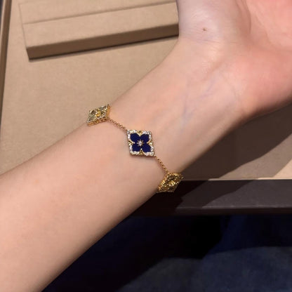 [Camiery JEWELRY] OPERA 5 MOTIFS TULLE ENAMEL BRACELET
