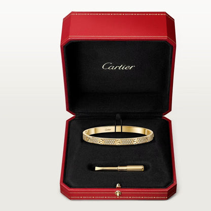 [Camiery] LOVE BRACELET 4.8MM DIAMOND-PAVED