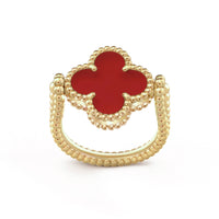 [Camiery]CLOVER RIVERSIBLE RING GOLD COLLECTION