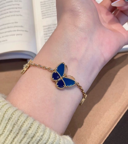 [Camiery]LUCKY SPRING BUTTERFLY 5 MOTIF BRACELET