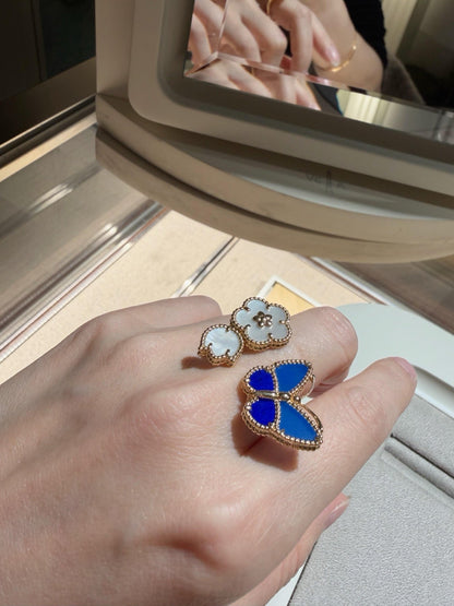 [Camiery]LUCKY SPRING BUTTERFLY OPEN-FACE RINGS