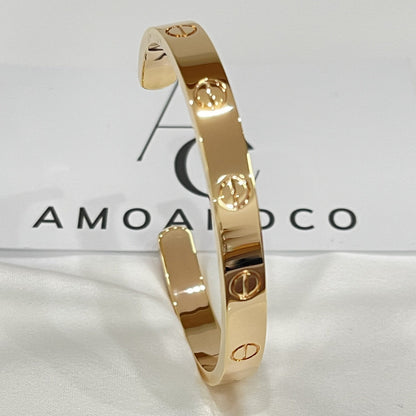 [Camiery] LOVE BRACELET 6.1MM OPEN CUFF