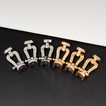 [Camiery]FORCE LARGE HORSESHOE NO DIAMOND BRACELET SILVER