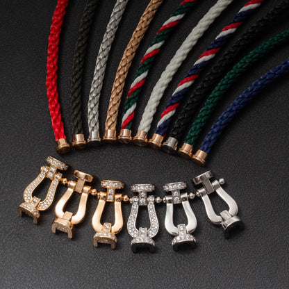 [Camiery]FORCE LARGE HORSESHOE NO DIAMOND BRACELET SILVER