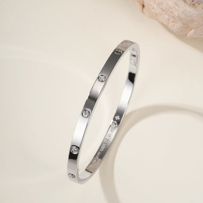 [Camiery] LOVE BRACELET 3.65MM 6 DIAMONDS