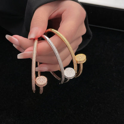 [Camiery] JUSTE BRACELET 3.5MM ALL DIAMONDS