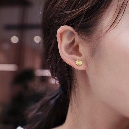 [Camiery] LOVE EARRINGS 7.2MM