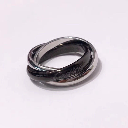 [Camiery] TRINITY 3.2MM RING BLACK CERAMIC