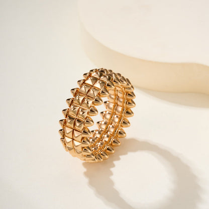 [Camiery] CLASH 9.2MM DOUBLE ROW RING