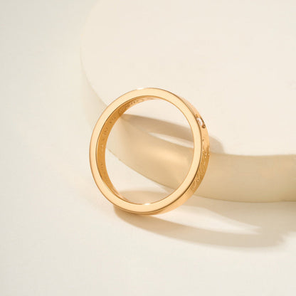 [Camiery] LOVE RING 4MM 1 DIAMOND