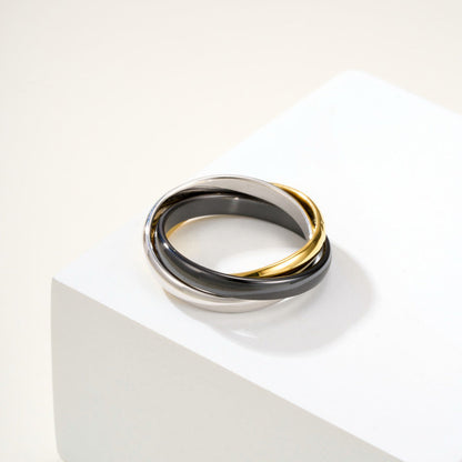 [Camiery] TRINITY 3.2MM RING BLACK CERAMIC