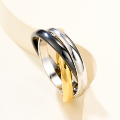 [Camiery] TRINITY 3.2MM RING BLACK CERAMIC