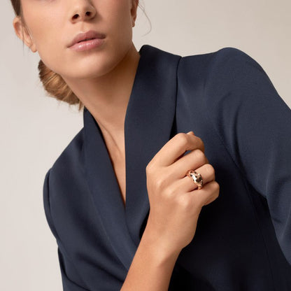 [Camiery] PANTHERE SPOTTED MEDIUM RING
