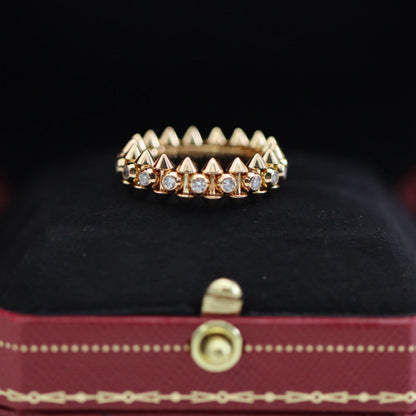 [Camiery] CLASH 6.8MM DIAMOND MEDIUM RING