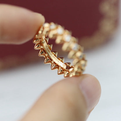 [Camiery] CLASH 6.8MM DIAMOND MEDIUM RING