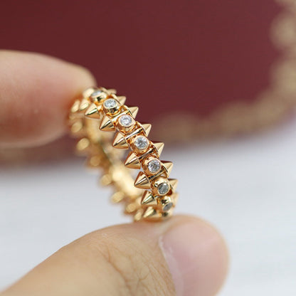 [Camiery] CLASH 6.8MM DIAMOND MEDIUM RING