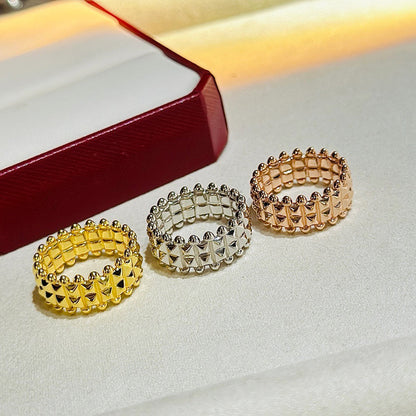 [Camiery] CLASH 9.2MM DOUBLE ROW RING