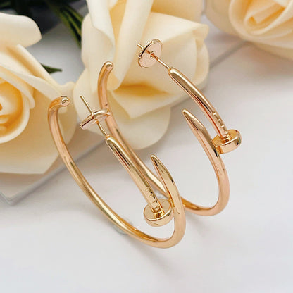 [Camiery] JUSTE NO DIAMOND LARGE EARRINGS
