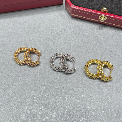 [Camiery] CLASH MINI HOOP EARRINGS