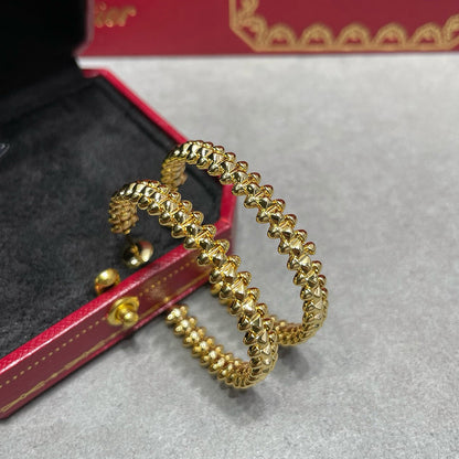 [Camiery] CLASH HOOP LARGE EARRINGS