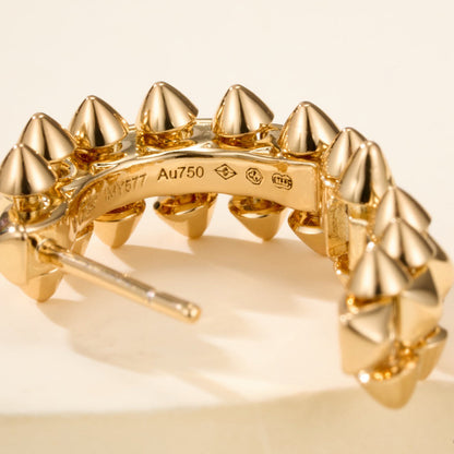 [Camiery] CLASH MINI HOOP EARRINGS