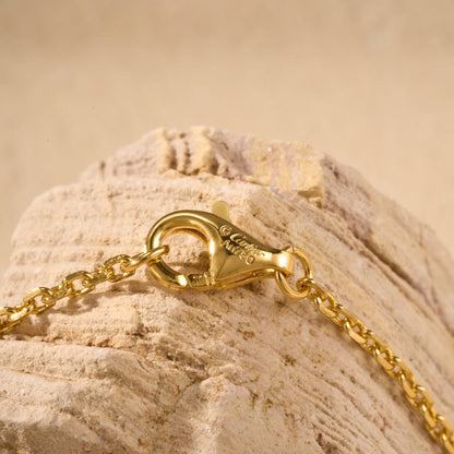 [Camiery] JUSTE NECKLACE HALF DIAMOND